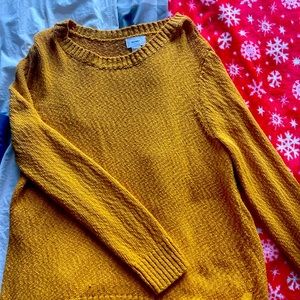 Old Navy Oversized Yellow Sweater